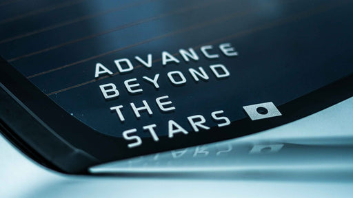 Subimods Official "Advance Beyond The Stars" Square Transfer Style Sticker Luminous Yellow - SM-2158 - Subimods.com
