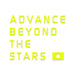 Subimods Official "Advance Beyond The Stars" Square Transfer Style Sticker Luminous Yellow - SM-2158 - Subimods.com