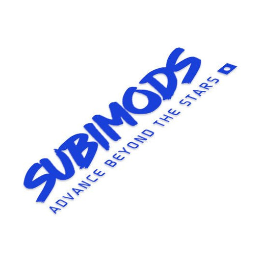 Subimods Official "GD Trunk Style" Transfer Style Sticker Blue - SM-2152 - Subimods.com