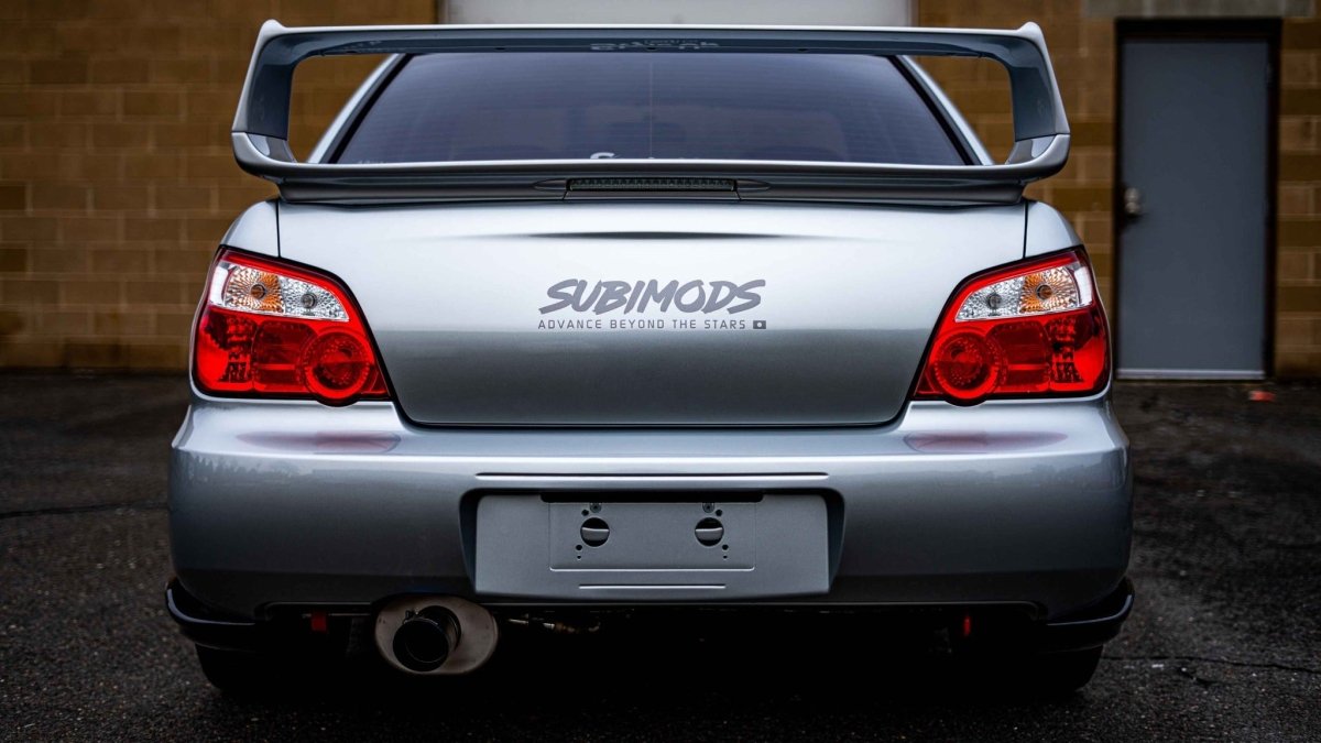Subimods Official "GD Trunk Style" Transfer Style Sticker Red - SM-2151 - Subimods.com