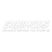 Subimods Official "GD Trunk Style" Transfer Style Sticker White - SM-2154 - Subimods.com