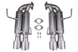 cp-e Austenite Dual Muffler Axle Back Exhaust w/ Titan Finish 4" Double Wall Tips 2015-2018 STI / 2015-2021 WRX - SBAE00002T - Subimods.com
