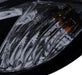 Spec-D LED Bar Style Projector Headlights w/ Gloss Black Base and Smoke Lense 2008-2014 WRX Halogen Models Only - 2LHP-WRX08G-TM - Subimods.com