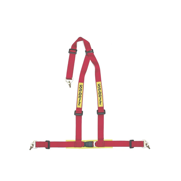 Sabelt Clubman Saloon 3-Point Full 2" Snap Hook Racing Harness