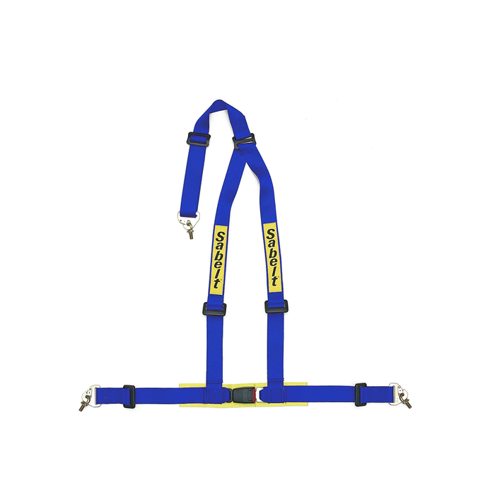 Sabelt Clubman Saloon 3-Point Full 2" Snap Hook Racing Harness
