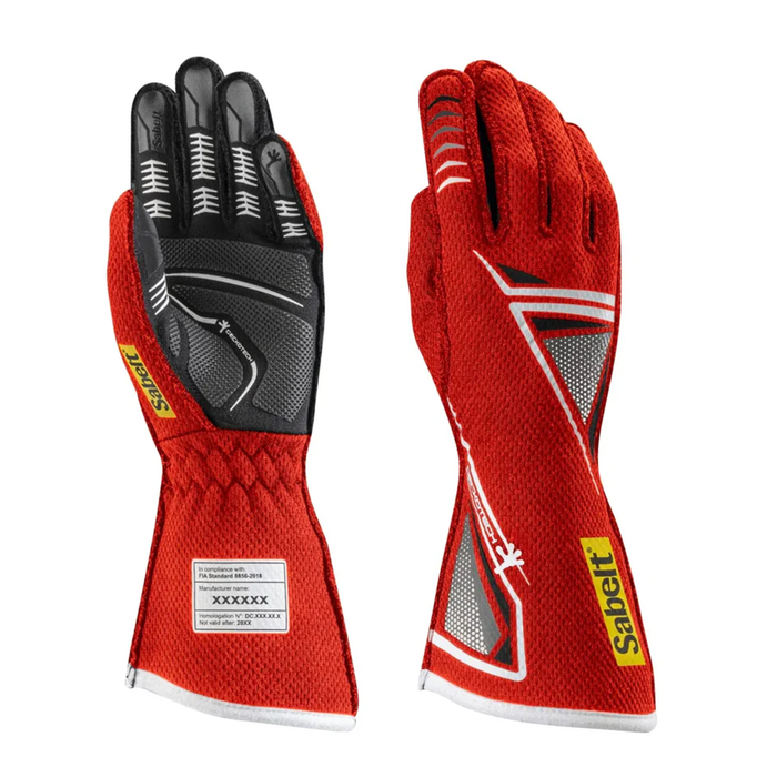 Sabelt Hero TG-11 Geckotech Fireproof Gloves FIA8856-2018
