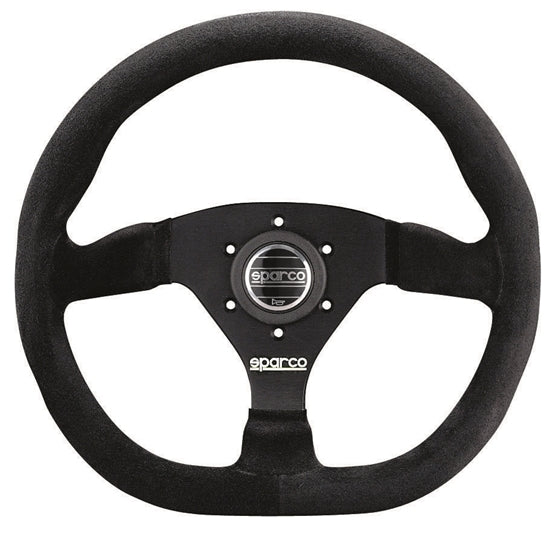 Sparco L360 330mm Black Suede Steering Wheel