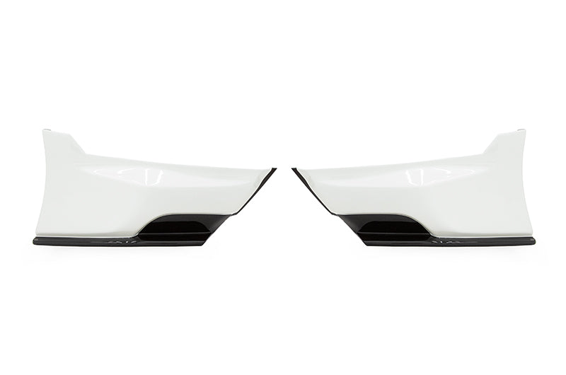 OLM Paint Matched Gloss Black Rear Bumper Lip Satin White Pearl 2013-2021 BRZ / FRS / GT86