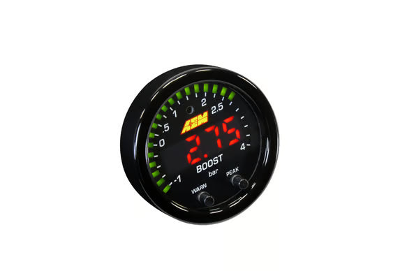 AEM X-Series 60 PSI Boost Gauge 52mm