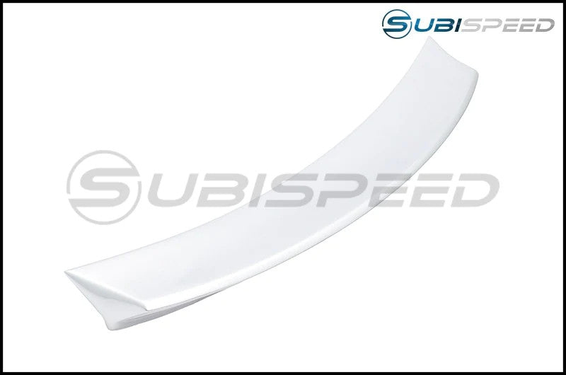 OLM Two Point Zero Duckbill Trunk Spoiler Ice Silver Metallic / Steel 2015-2021 WRX / STI