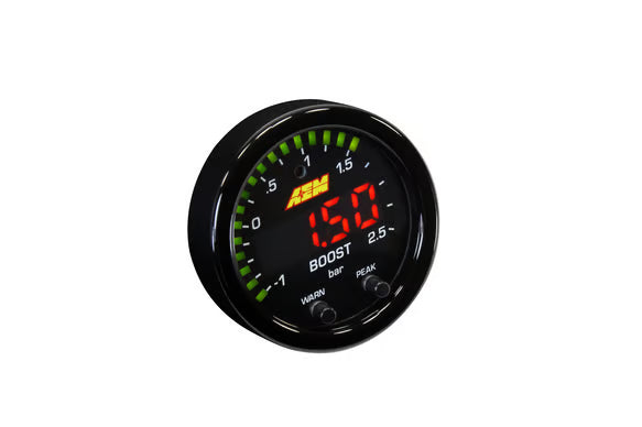 AEM X-Series 35 PSI Boost Gauge 52mm
