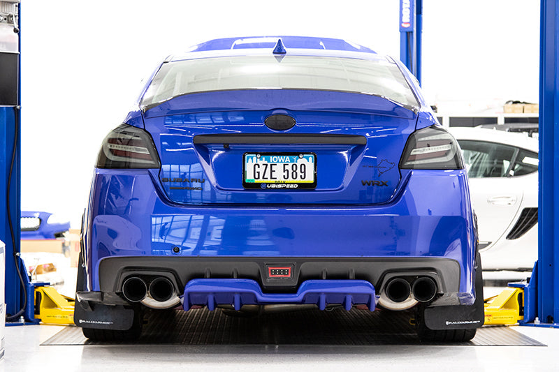 OLM A1 Style Paint Matched Rear Diffuser Pure Red 2015-2021 WRX / STI
