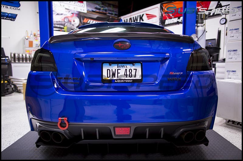 OLM Carbon Fiber OEM Style Low Profile Spoiler 2015-2021 WRX / STI