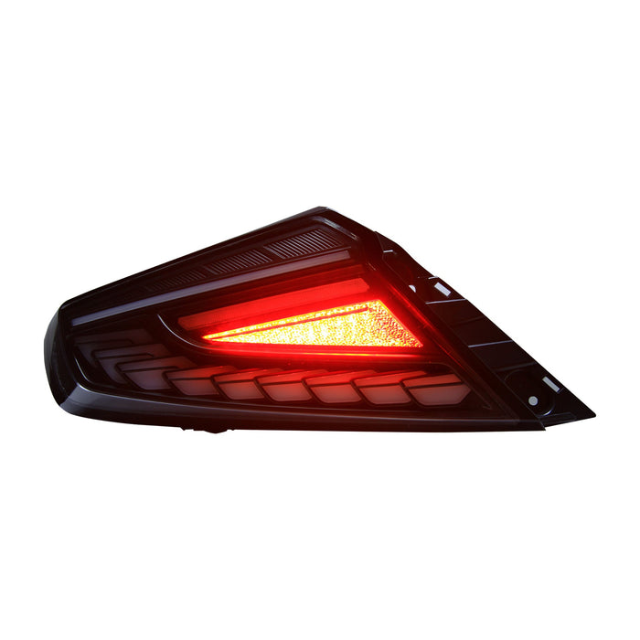 OLM Phantom-Spec LED Taillights Clear Lens, White Optic 2022-2025 WRX