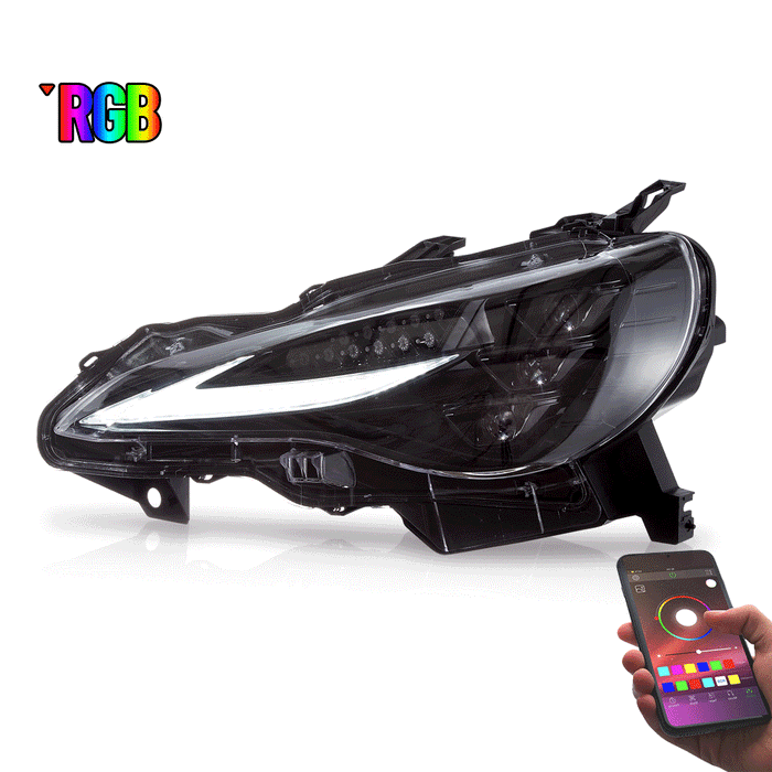 Molded Innovations Check Series V2 RGB Sequential LED Headlights 2013-2021 BRZ / 2013-2016 FRS / 2017-2021 GT86