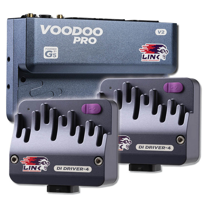 Link ECU G5 Voodoo Pro Bundle w/ DI Driver 4 Pair