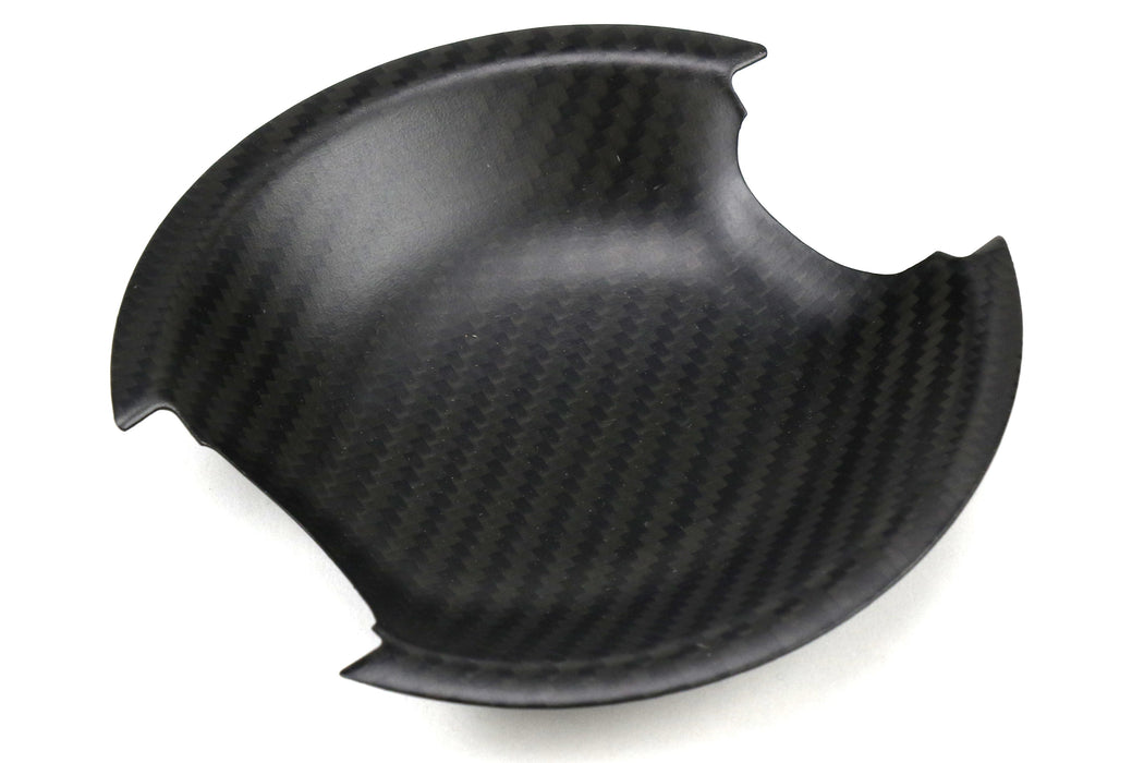 OLM Dry Matte Carbon Fiber Exterior Door Handle Insert 2013-2021 BRZ / FRS / GT86