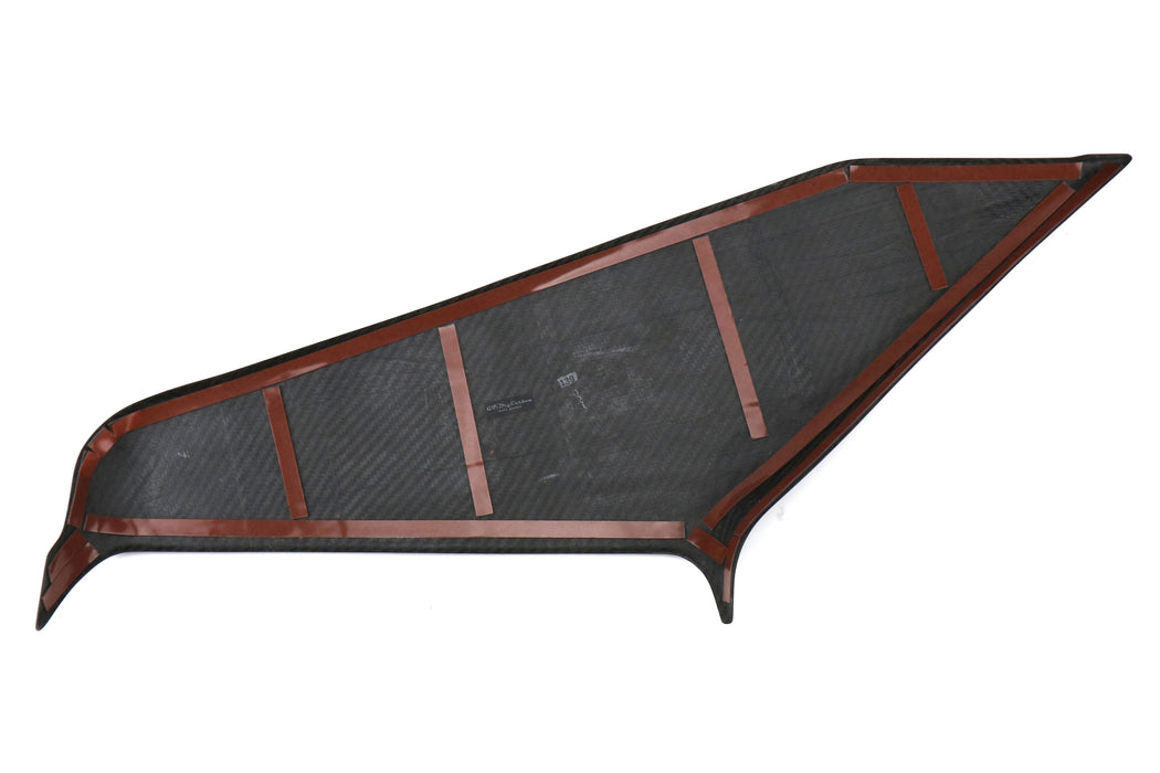 OLM LE Dry Carbon Fiber Intake Duct Cover 2015-2021 WRX