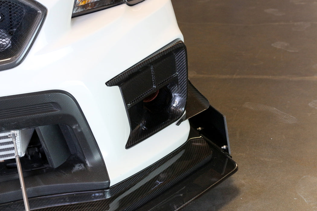 APR Performance Brake Cooling Kit w/ Carbon Fiber Bezels 2018-2021 STI