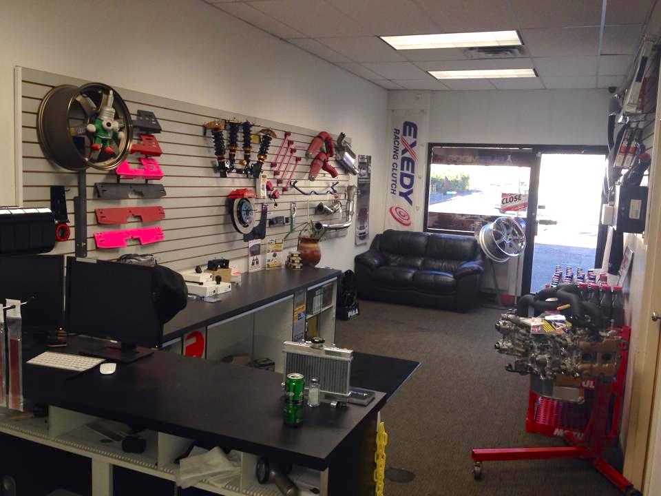 Early Subimods showroom