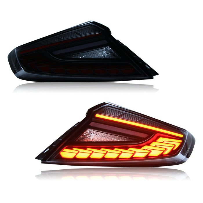 OLM Phantom-Spec LED Taillights Clear Lens, Red Optic 2022-2025 WRX