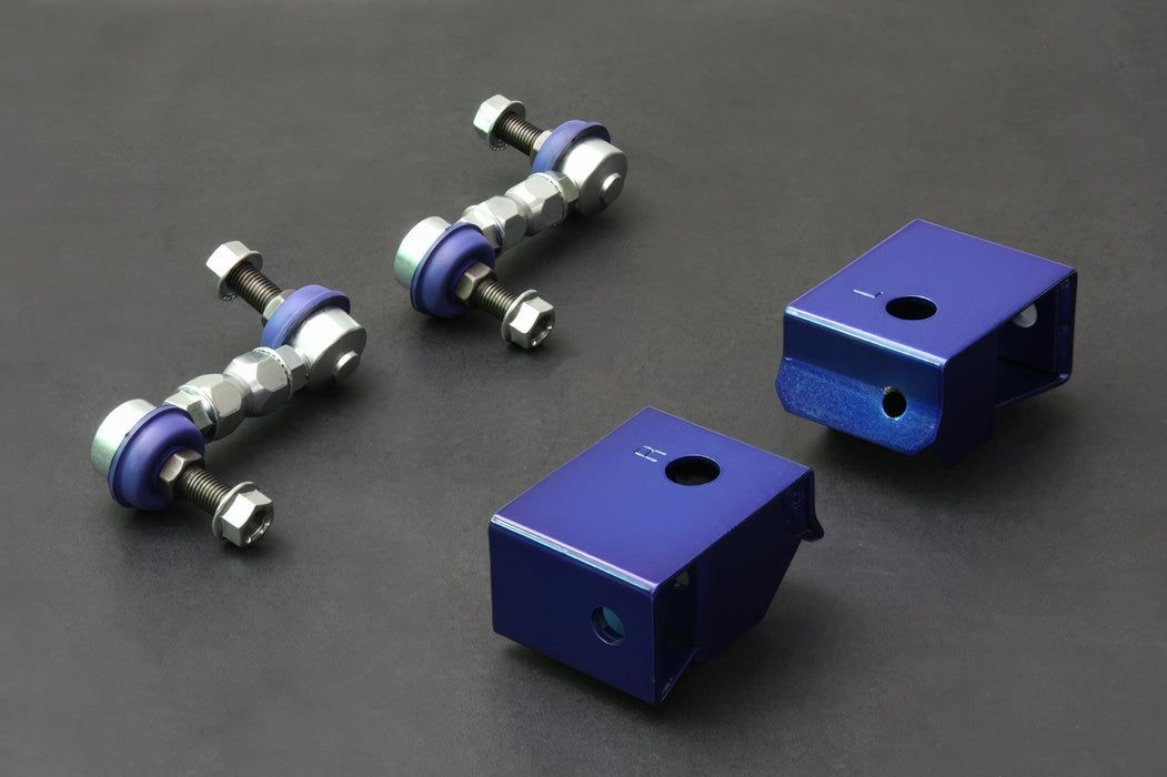 Hardrace Rear Reinforced Stabilizer Link With Adjustable Bracket 77mm Fits Most Subaru Models