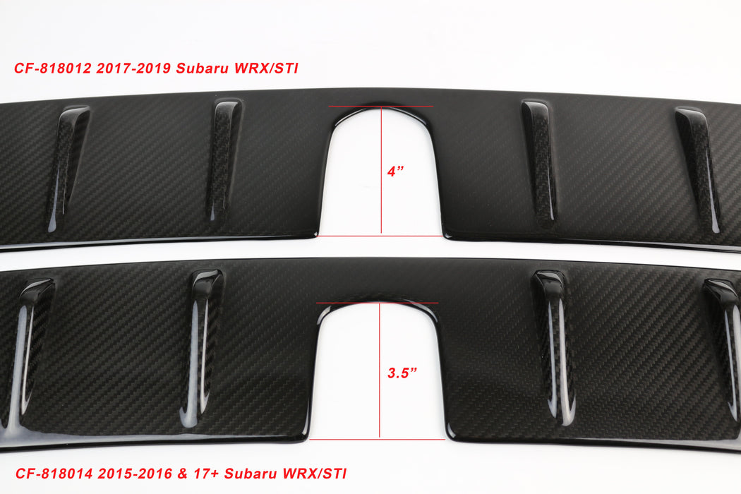 APR Performance Carbon Fiber Vortex Generator 2015-2021 WRX w/ 6.2 Inch Base Radio / 2015-2016 STI