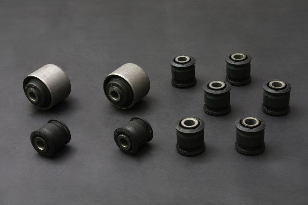 Hardrace Hardened Rubber Rear Arm Hardened Bushings 10-Piece 2002-2007 WRX/STI