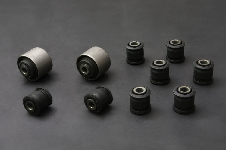 Hardrace Hardened Rubber Rear Arm Hardened Bushings 10-Piece 2002-2007 WRX/STI