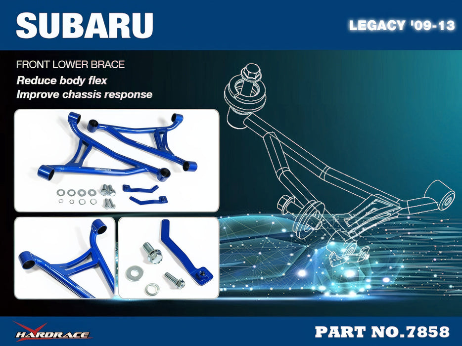 Hardrace Front Lower Brace 2009-2014 Legacy/Outback