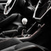 COBB Weighted Round Delrin Shift Knob White w/ Interchangeable Base 6 Speed Subaru Models