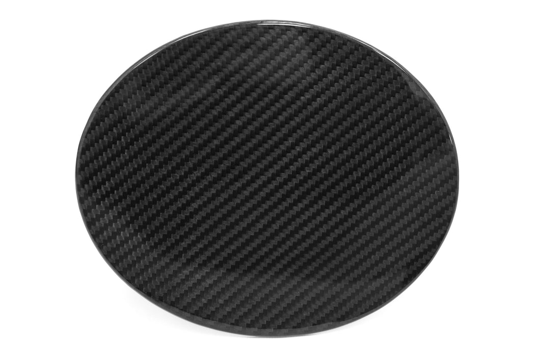 OLM Carbon Fiber Fuel Door Cover 2017-2023 Impreza Hatch