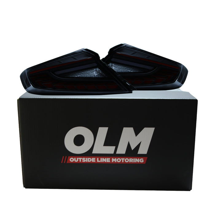 OLM Phantom-Spec LED Taillights Smoke Lens, Red Optic 2022-2025 WRX