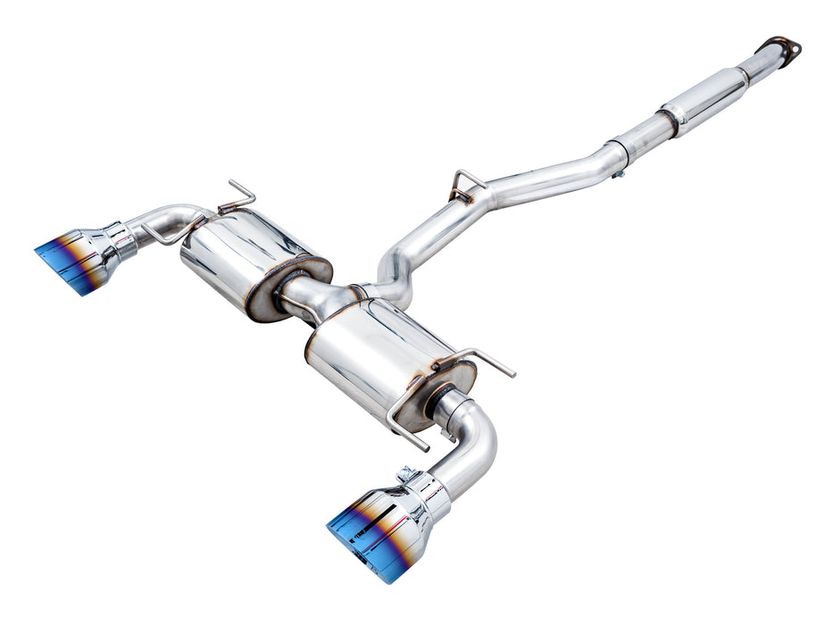 AWE Touring Edition Catback Exhaust w/ Vapor Blue Tips 2013-2026 BRZ / FRS / 86