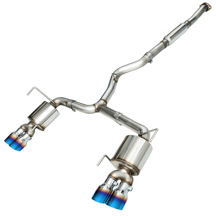 AWE Touring Edition Catback Exhaust w/ Vapor Blue Tips 2015-2021 WRX