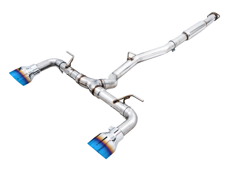 AWE Track Edition Catback Exhaust w/ Vapor Blue Tips 2013-2026 BRZ / FRS / 86