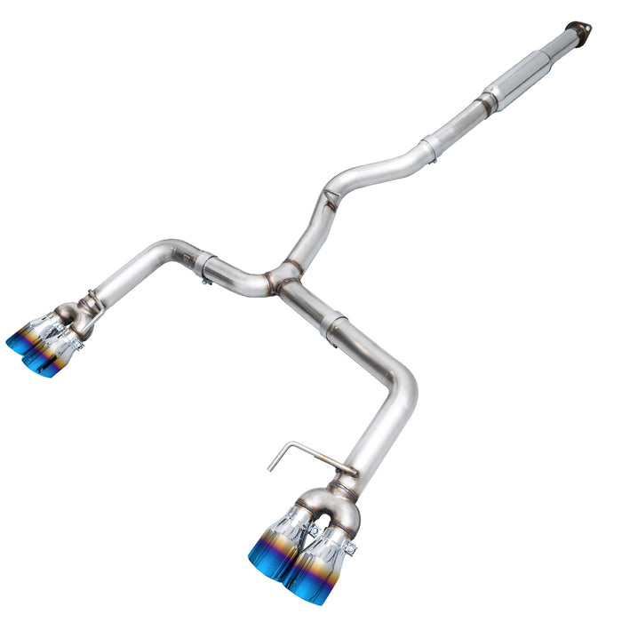 AWE Track Edition Catback Exhaust w/ Vapor Blue Tips 2011-2021 WRX Sedan / 2011-2021 STI Sedan