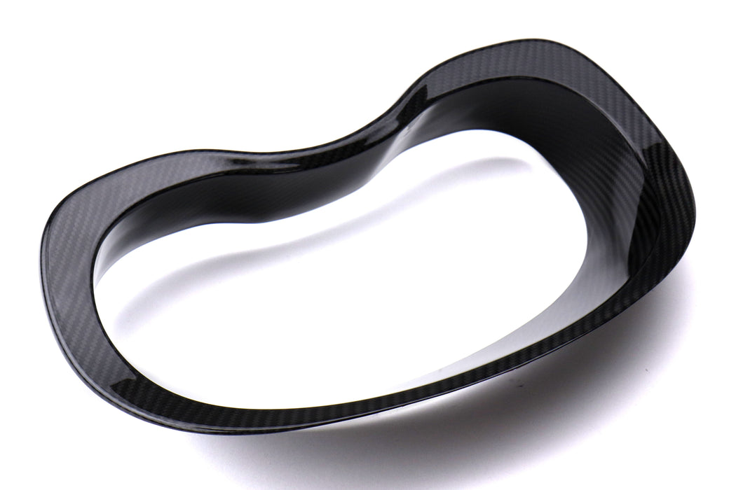 OLM LE Dry Carbon Fiber Speedometer Cluster Trim Cover 15-21 WRX / STI / 13-17 Crosstrek / 14-18 Forester