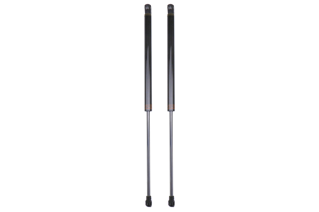OLM Black Carbon Fiber Hood Dampers 2015-2025 WRX / STI