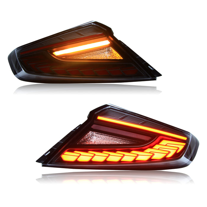 OLM Phantom-Spec LED Taillights Clear Lens, Red Optic 2022-2025 WRX