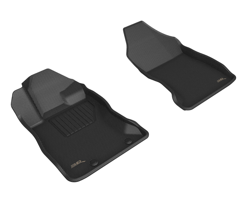3DMaxpider Front All - Weather Floor Liner Black 2022 - 2025 WRX - L1SB03611509 - Subimods.com