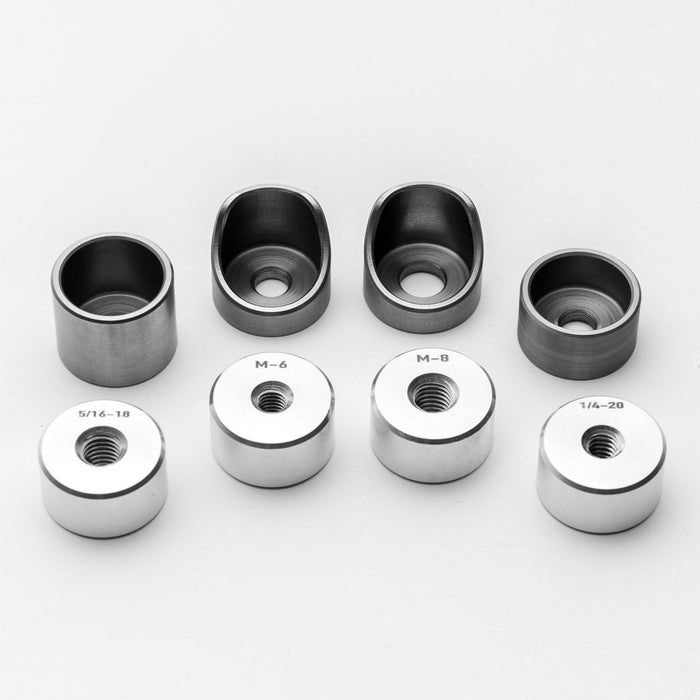 411 Works 1" Steel Cups w/ Aluminum Bungs - 411-SCDAM61 - Subimods.com