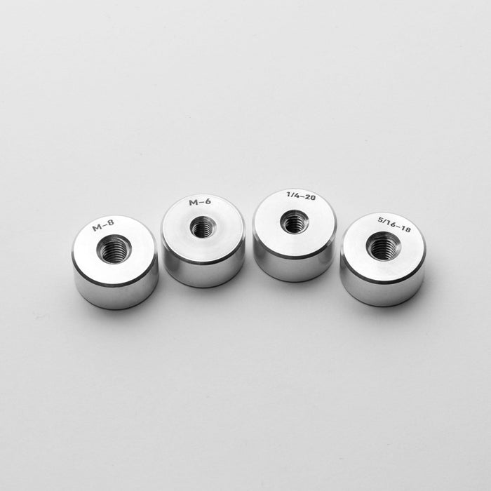 411 Works 1" Steel Cups w/ Aluminum Bungs - 411-SCDAM61 - Subimods.com