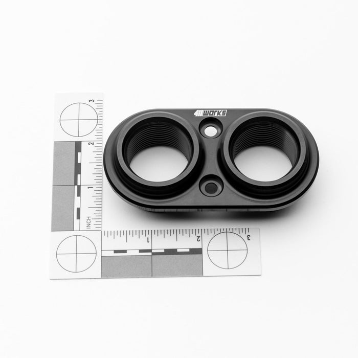 411 Works Aluminum Bulkhead ORBs - 411-BHB68 - Subimods.com