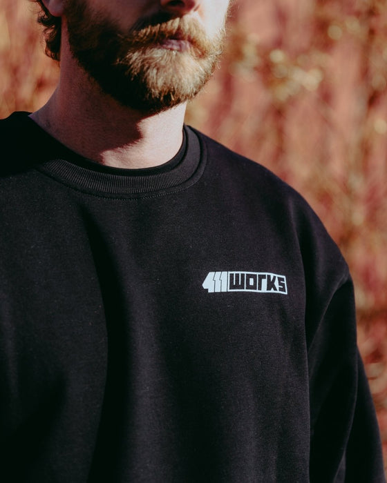 411 Works Crewneck - 411-Crewneck-S - Subimods.com