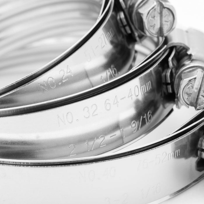 411 Works Dual Bead Shield Hose Clamp - 411-DBSHC58X138 - Subimods.com