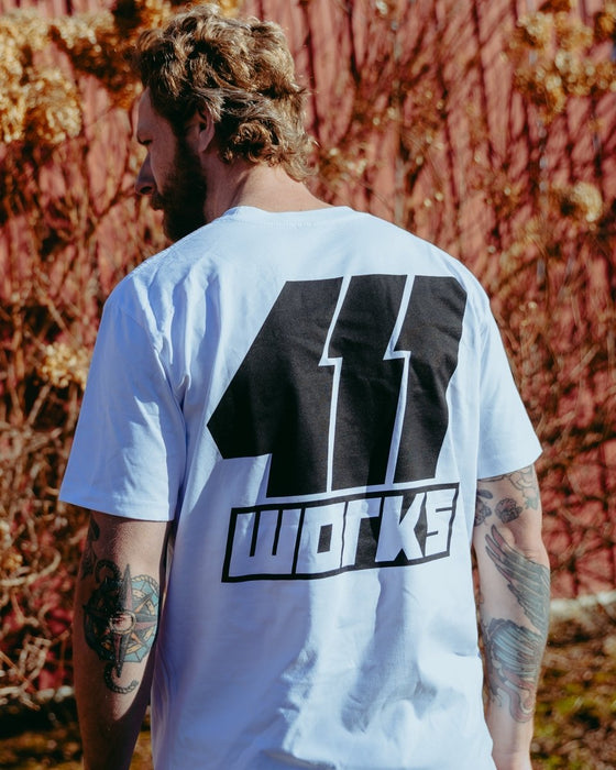 411 Works Shop T-Shirt - 411-SHOP-TEE-BLACK-S - Subimods.com
