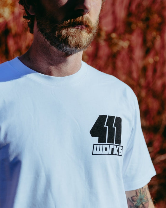 411 Works Shop T-Shirt - 411-SHOP-TEE-BLACK-S - Subimods.com