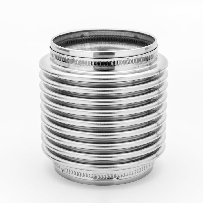 411 Works Stainless Steel Exhaust Flex Bellow - 411-EFB30415 - Subimods.com