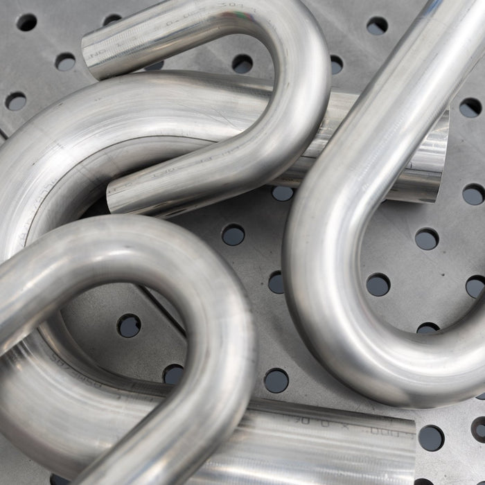 411 Works Stainless Steel Mandrel Bends - 411-SS15225065 - Subimods.com